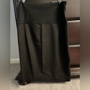 Maternity black skirt